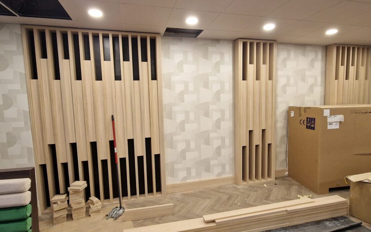 Shop fit-out electrical work by Adair Electrics